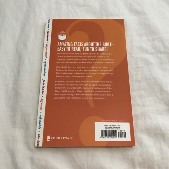 Strong and Courageous Journal with 1000 Trivia Facts About The Bible Bundle - Picture 4 of 16
